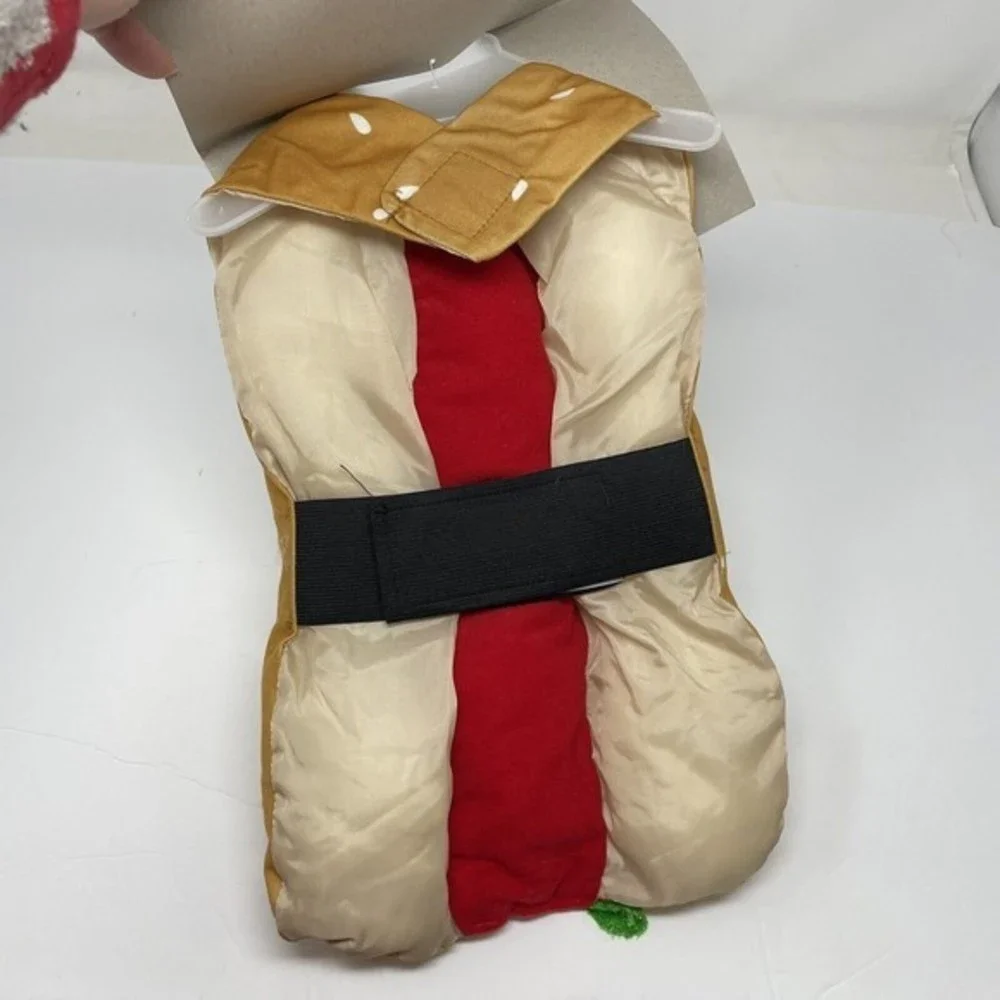 New Vibrant Life Hotdog Halloween Dog Costume Size S Jack Russell Cat‎  13”